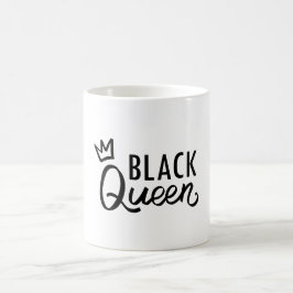 Zwarte koningin koffiemok
