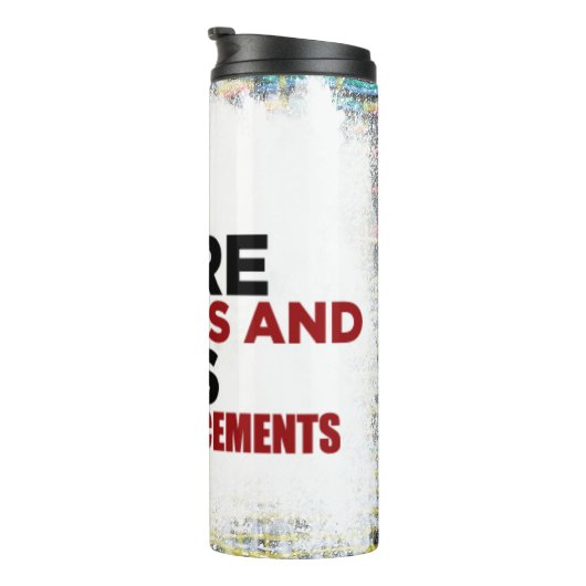 Zwarte koningin melanine poppin sista bevestiging  thermosbeker (Geroteerd rechts)