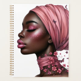 Zwarte koningin melanine sista verjaardag liefde planner