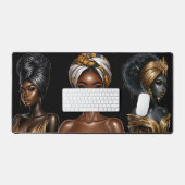 Zwarte koningin melanine vrouw sista queens sistas bureaumat (Keyboard & Muis)