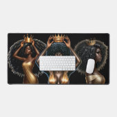 Zwarte koningin melanine vrouw sista queens sistas bureaumat (Keyboard & Muis)