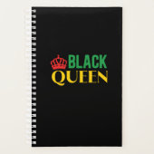 Zwarte koningin planner (Voorkant)