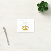 zwarte koningin post-it® notes (Kantoor)