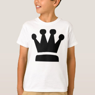 Zwarte koningin t-shirt