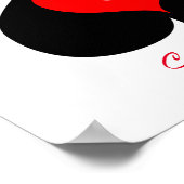 Zwarte koningin van de schoppen Red Heart Thunder_ Poster (Hoek)