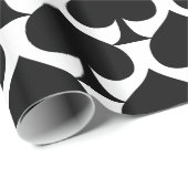 Zwarte koningin van schoppen Thunder_Cove Cadeaupapier (Rol Hoek)