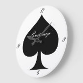Zwarte koningin van schoppen Thunder_Cove Grote Klok (Hoek)