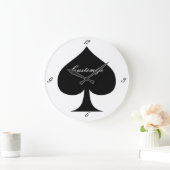 Zwarte koningin van schoppen Thunder_Cove Grote Klok (Huis)