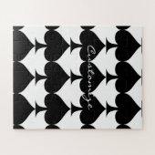 Zwarte koningin van schoppen Thunder_Cove Legpuzzel (Horizontaal)