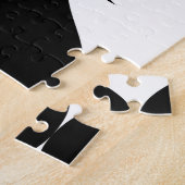 Zwarte koningin van schoppen Thunder_Cove Legpuzzel (Zijkant)