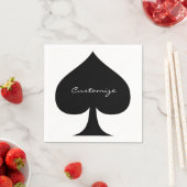 Zwarte koningin van schoppen Thunder_Cove Servet (Insitu)