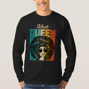Zwarte koningin - Zwarte geschiedenismaand & Pride T-shirt