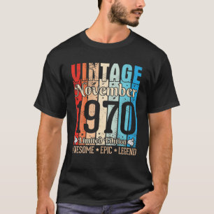 Zwarte koninginnen, geboren in november 1970 voor t-shirt