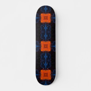Zwarte koolstof, abstract skateboard, van de soort persoonlijk skateboard