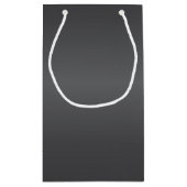 Zwarte koolstof-cellen klein cadeauzakje (Achterkant)