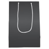 Zwarte koolstof-cellen medium cadeauzakje (Achterkant)