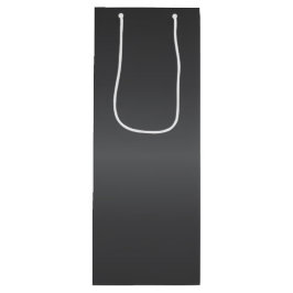 Zwarte koolstof-cellen wijn cadeautas