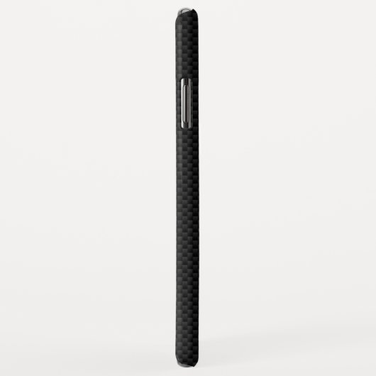 Zwarte koolstofvezel, afdrukdecor Case-Mate iPhone case (Achterkant/rechts)