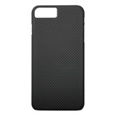 Zwarte koolstofvezel afdrukken Case-Mate iPhone case (Achterkant)
