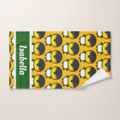 Zwarte-koppige Caique Handdoek (Handdoek)