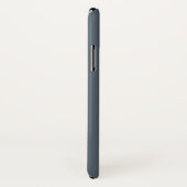 Zwarte koraal (vaste kleur) Case-Mate iPhone case (Achterkant / rechts)
