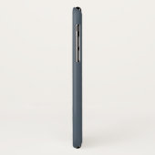Zwarte koraal (vaste kleur) Case-Mate iPhone case (Achterkant/links)