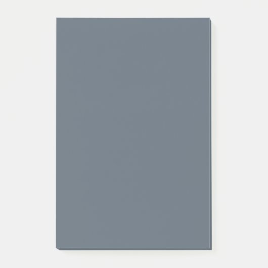 Zwarte koraal (vaste kleur) post-it® notes (Voorkant)