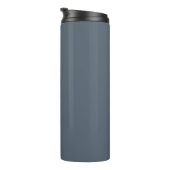 Zwarte koraal (vaste kleur) thermosbeker (Geroteerd rechts)