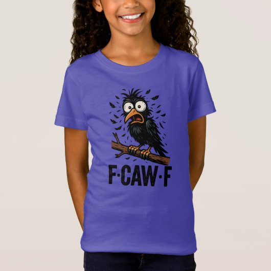 Zwarte kraai - F-CAW-F - T-shirt (Voorkant)