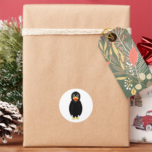 Zwarte kraai Stickers