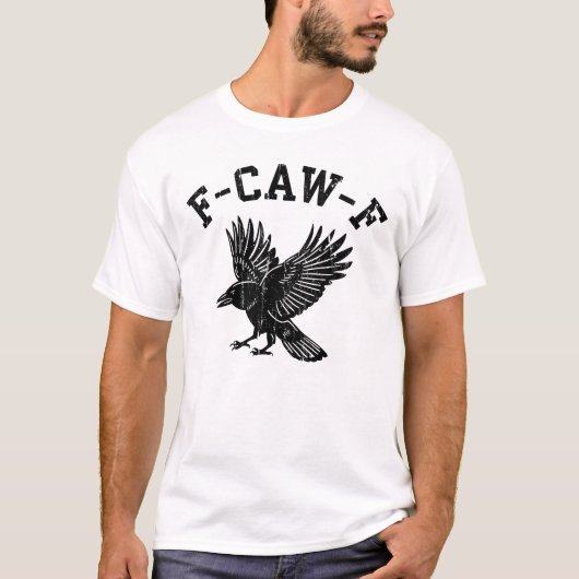 Zwarte Kraai T-shirt (Voorkant)