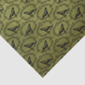  zwarte kraai tissuepapier (Detail)