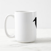 Zwarte kraaien koffiemok (Links)