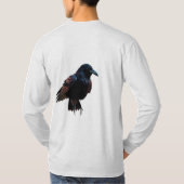 Zwarte kraaien t-shirt (Achterkant)