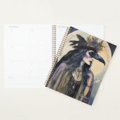 Zwarte kraaiwitch planner (Display)