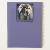 Zwarte kraaiwitch planner (Achterkant)