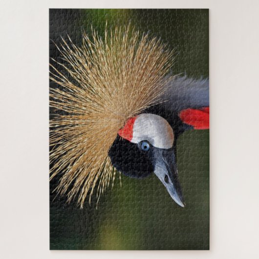 Zwarte kraan legpuzzel (Verticaal)