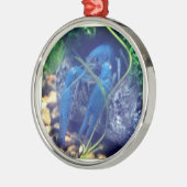 zwarte kreeft metalen ornament (Links)