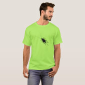 Zwarte Krekel T-shirt (Voorkant volledig)