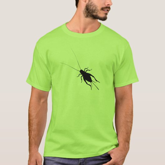 Zwarte Krekel T-shirt (Voorkant)
