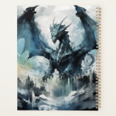 Zwarte krijger Draak 2 Planner (Achterkant)
