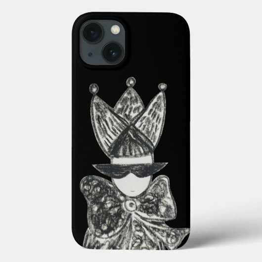 Zwarte kroon, boog en zonnebrillen Case-Mate iPhone case (Achterkant)
