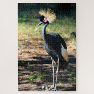 Zwarte Kroon Kraanvogel Legpuzzel