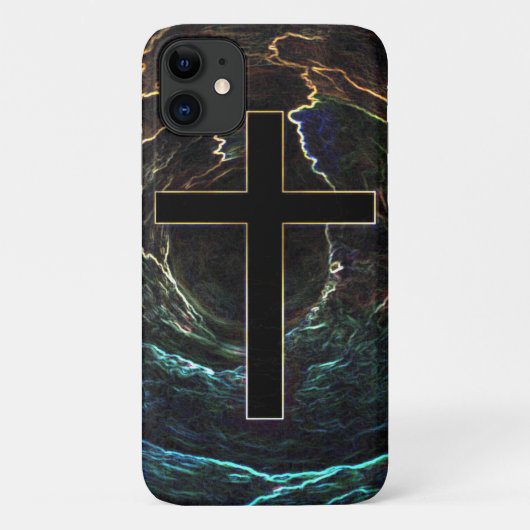 ZWARTE KROS MET KORTE HOOGTE Case-Mate iPhone CASE (Achterkant)