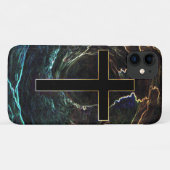 ZWARTE KROS MET KORTE HOOGTE Case-Mate iPhone CASE (Achterkant (horizontaal))