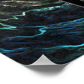 ZWARTE KROS MET KORTE HOOGTE POSTER (Hoek)