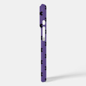 Zwarte kruissteken op ultra violet Case-Mate iPhone case (Achterkant / Links)