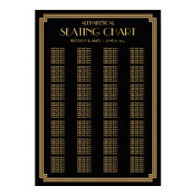 Zwarte Kunstdecoalfabetische bruiloft