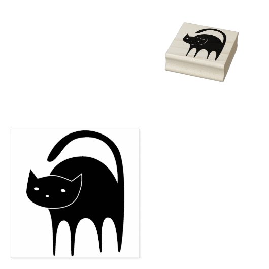 zwarte kunststempel rubberstempel (Gestempeld)