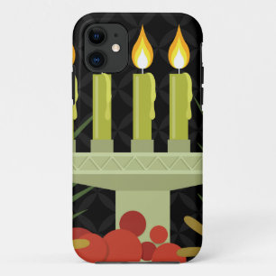 zwarte kwanzaa Case-Mate iPhone case